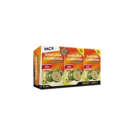 Fharmonat Garcinia Canbogia Pack Pague 1 Leve 3 - 3 x 30 caps