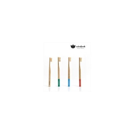 Escova dentes bambu Naturbrush Adulto Verde