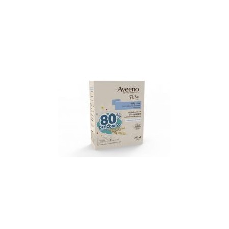 Aveeno Baby Loção Hidratate 2x150ml 80% Desconto na 2ª unidade ja inc o preço