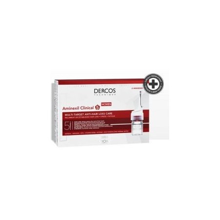 Dercos Aminexil Clinical 5 - Mulher x 21 Monodoses