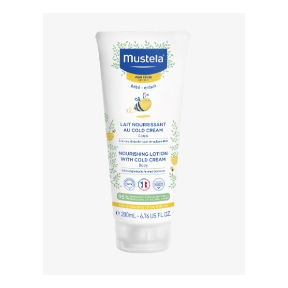 Mustela Leite Nutritivo Corporal com Cold Cream 200 ml