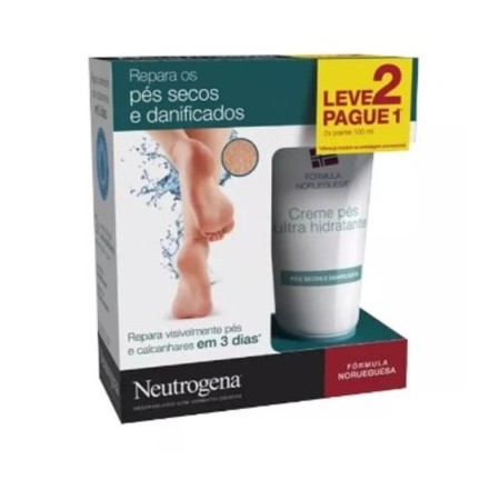 Neutrogena Creme de Pés Ultra Hidratante 2 x 100 ml - leve 2 pague 1