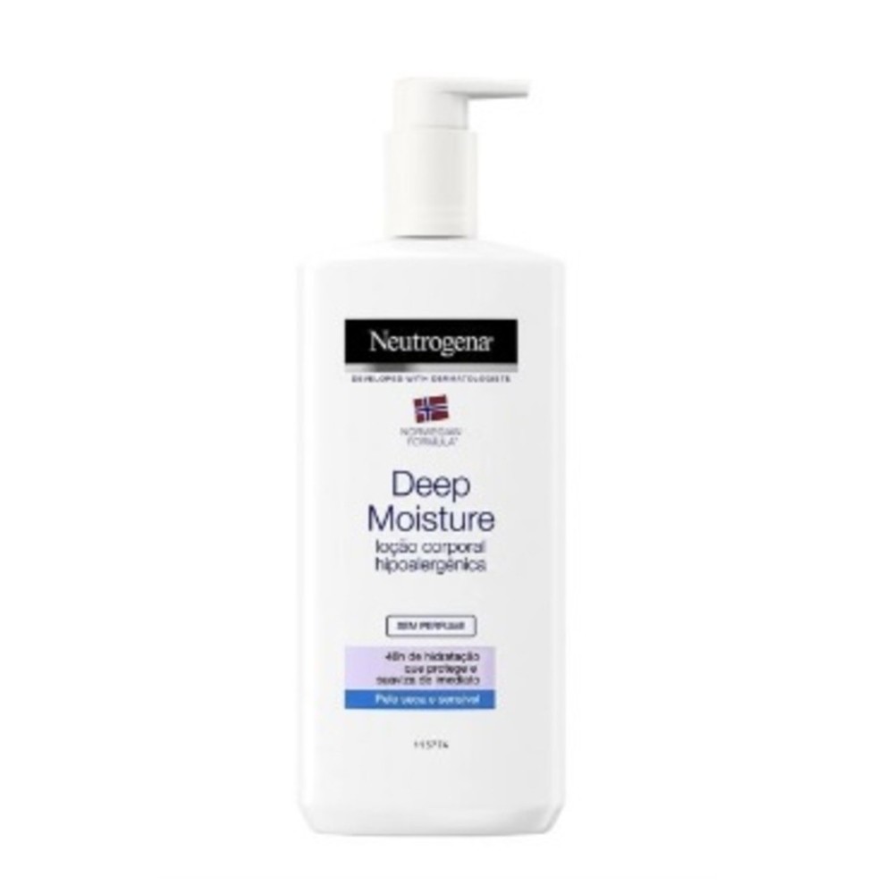Neutrogena Hidratação Profunda Pele Seca e Sensível sem Fragrância 400 ml
