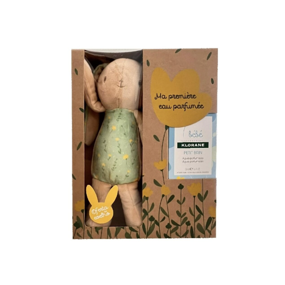 Klorane Água Perfumada Para Bébé Petit Brin 50 ml com oferta de coelho