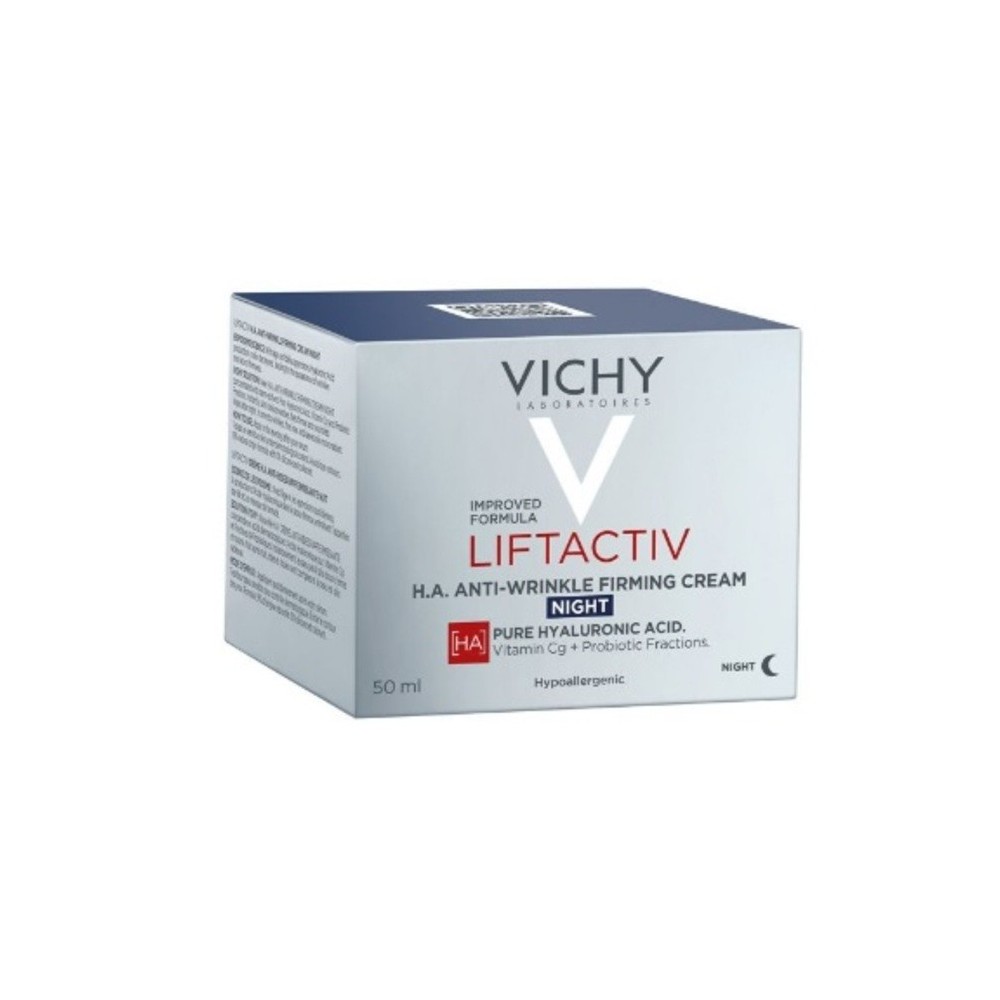 Vichy Liftactiv H. A. Creme Refirmante Antirrugas Noite Hipoalergénico 50 ml