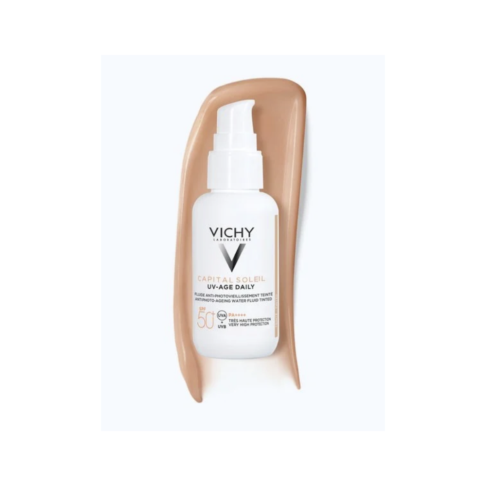 Vichy Capital Soleil UV-AGE Daily com côr 50ml