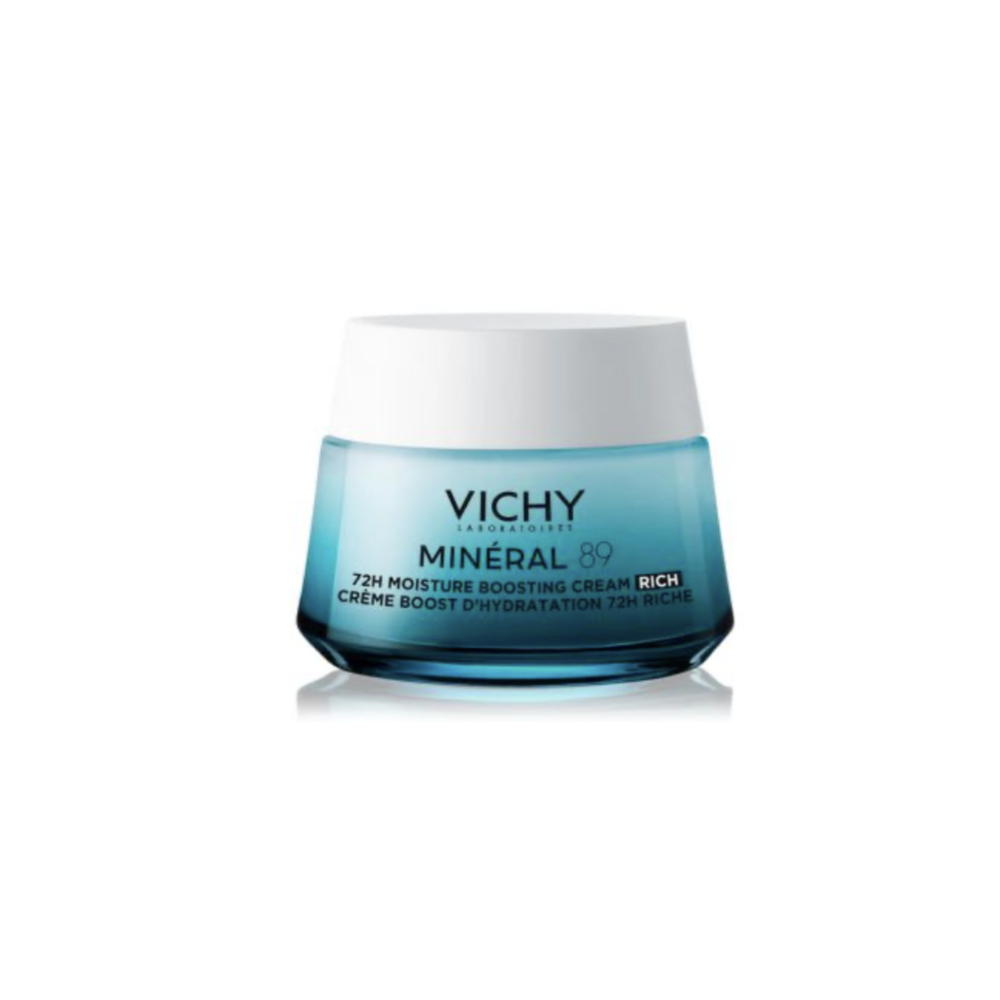 Vichy Mineral 89 Creme de Hidratação Textura Rica 72 H - 50 ml