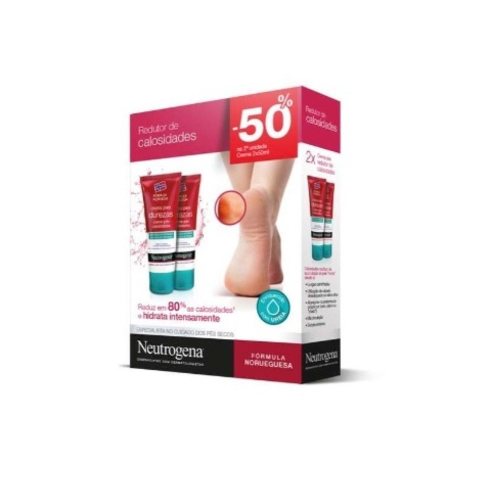 Neutrogena Creme de Pés Redutor de Calosidades 2x50ml