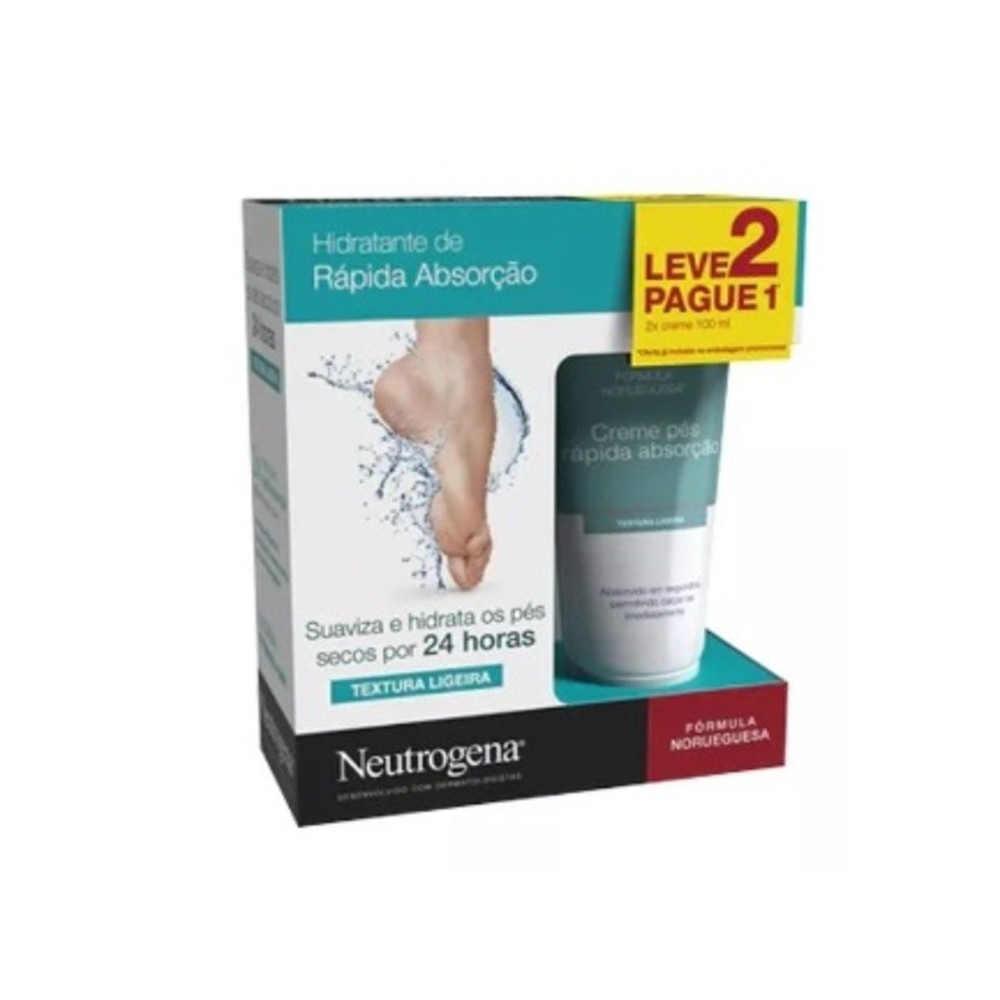 Neutrogena Pack Creme Pés Hidratação Intensa 2x100ml