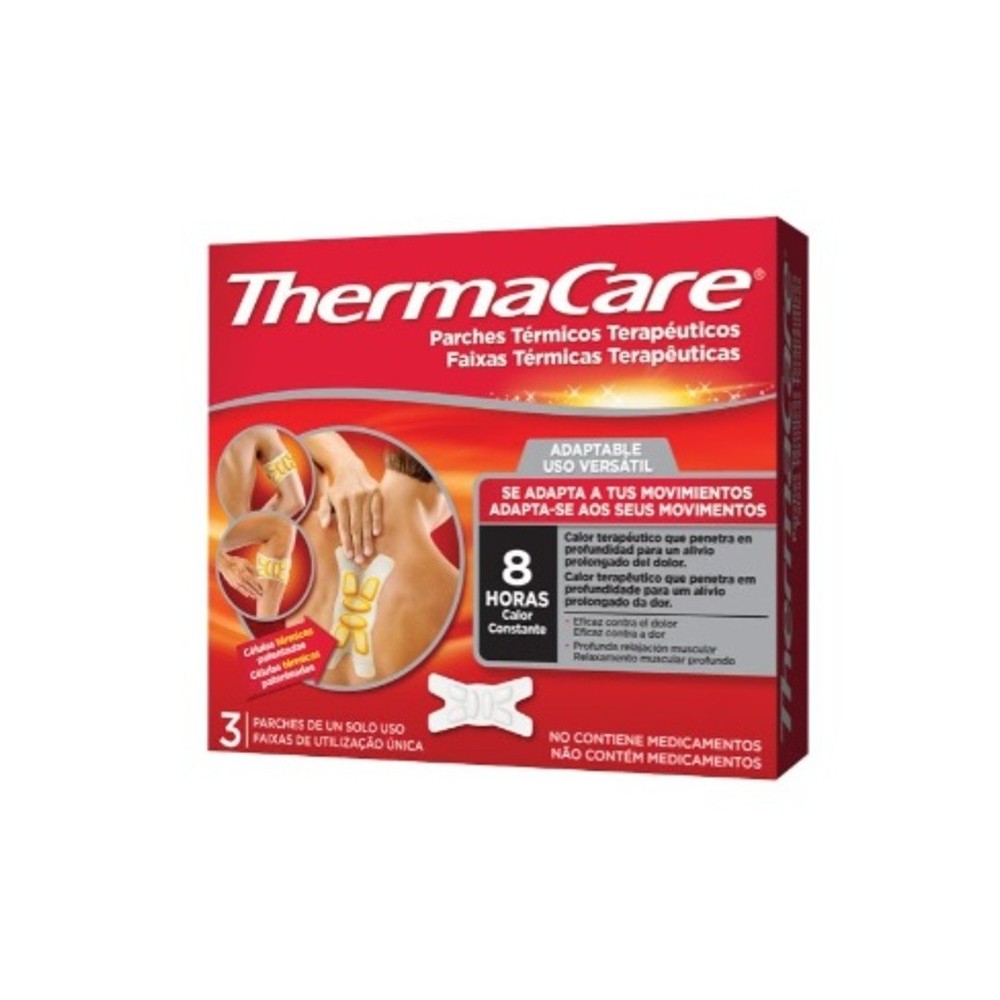 ThermaCare Faixa Térmica Uso Versátil -  3 unidades