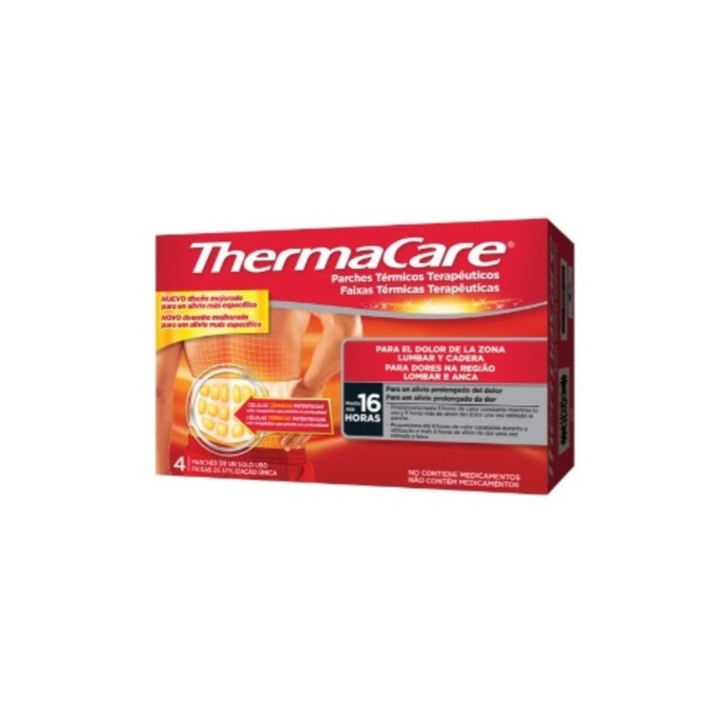 ThermaCare Faixa Térmica Para a Região Lombar -  4 unidades