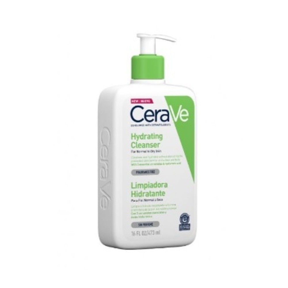 Cerave Creme  de Limpeza Hidratante s/perfume pele normal a seca 1 Lt