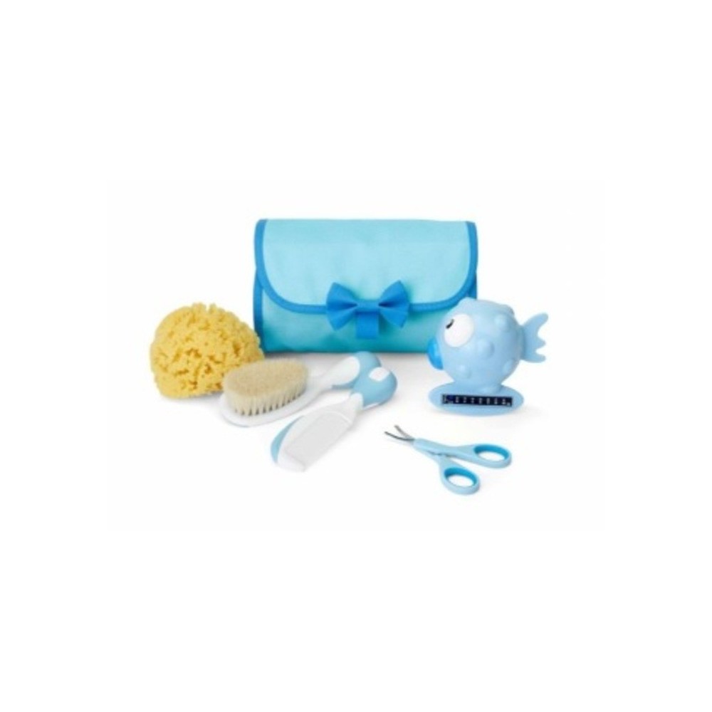 Chicco Conjunto Primeiro Banho Azul 0m+