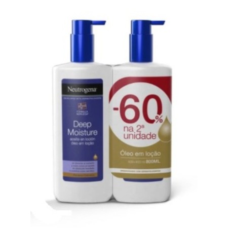 Neutrogena Hidratação Profunda Óleo em Loção 400ml x 2 (60% desconto na 2ª unidade)