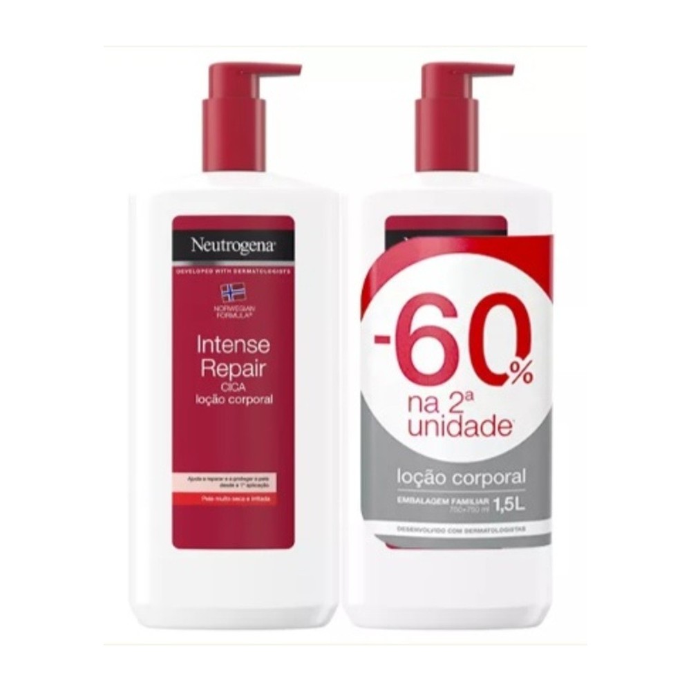 Neutrogena Reparação Intensa 750 ml 2 unidades (60% na segunda unidade)
