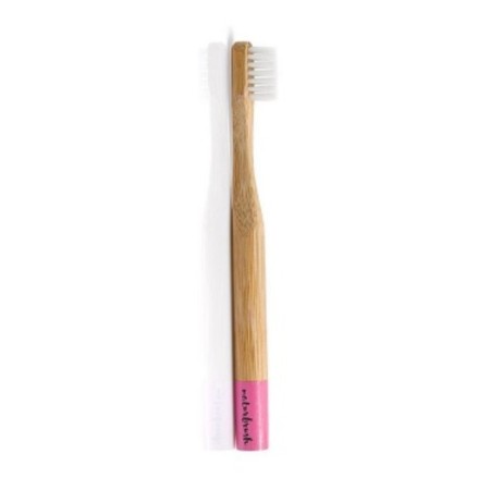 Escova dentes bambu Naturbrush Kids Rosa