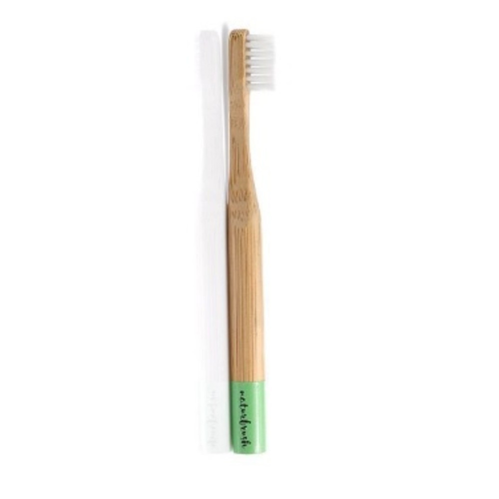 Escova dentes bambu Naturbrush Kids Verde