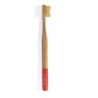Escova dentes bambu Naturbrush Adulto Vermelho