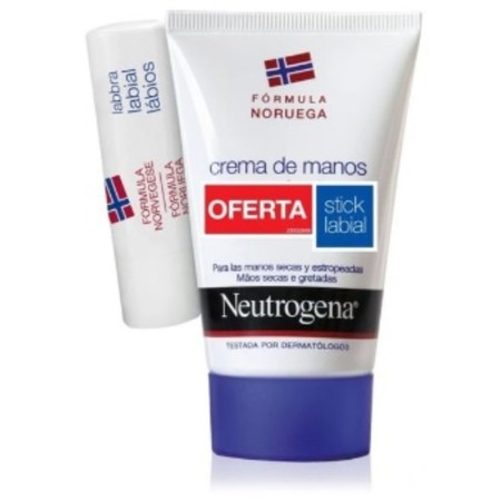 Neutrogena Cr Mãos concentrado + stick labial
