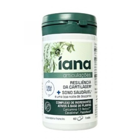 Iana Articulações Resiliência da Cartilagem + Sono Saudável 60 comprimidos