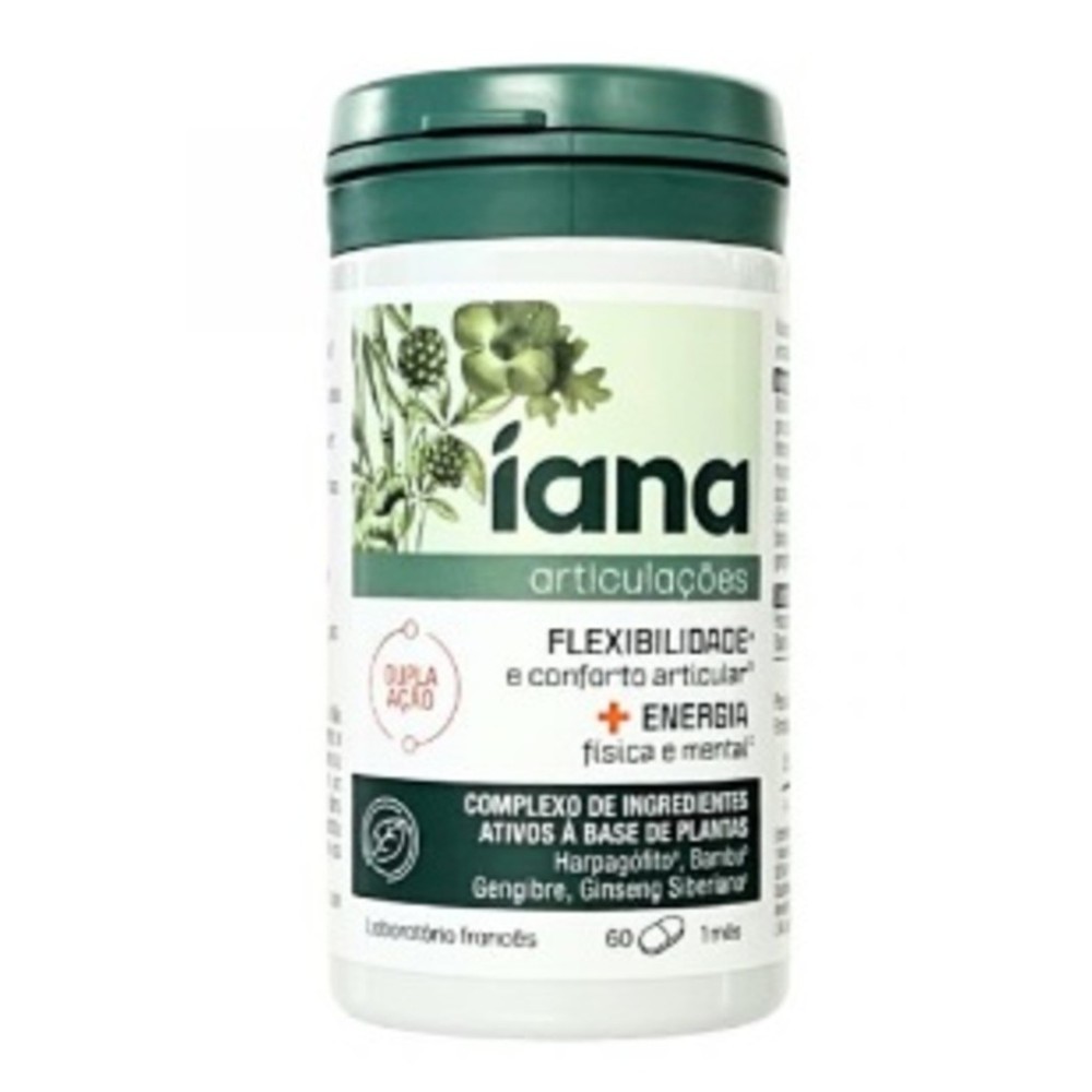 Iana Articulações Flexibilidade + Energia 60 comprimidos