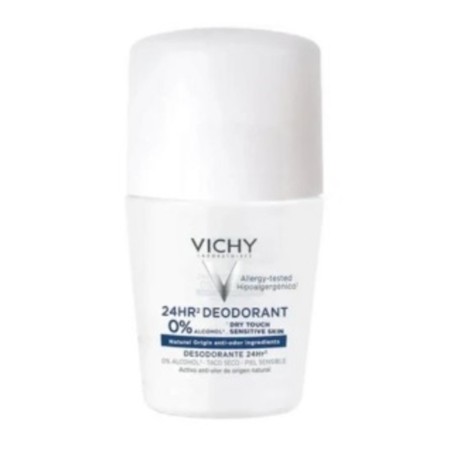 Vichy Desodorizante  Anti-Transpirante 0% Alcool 24H 50ml
