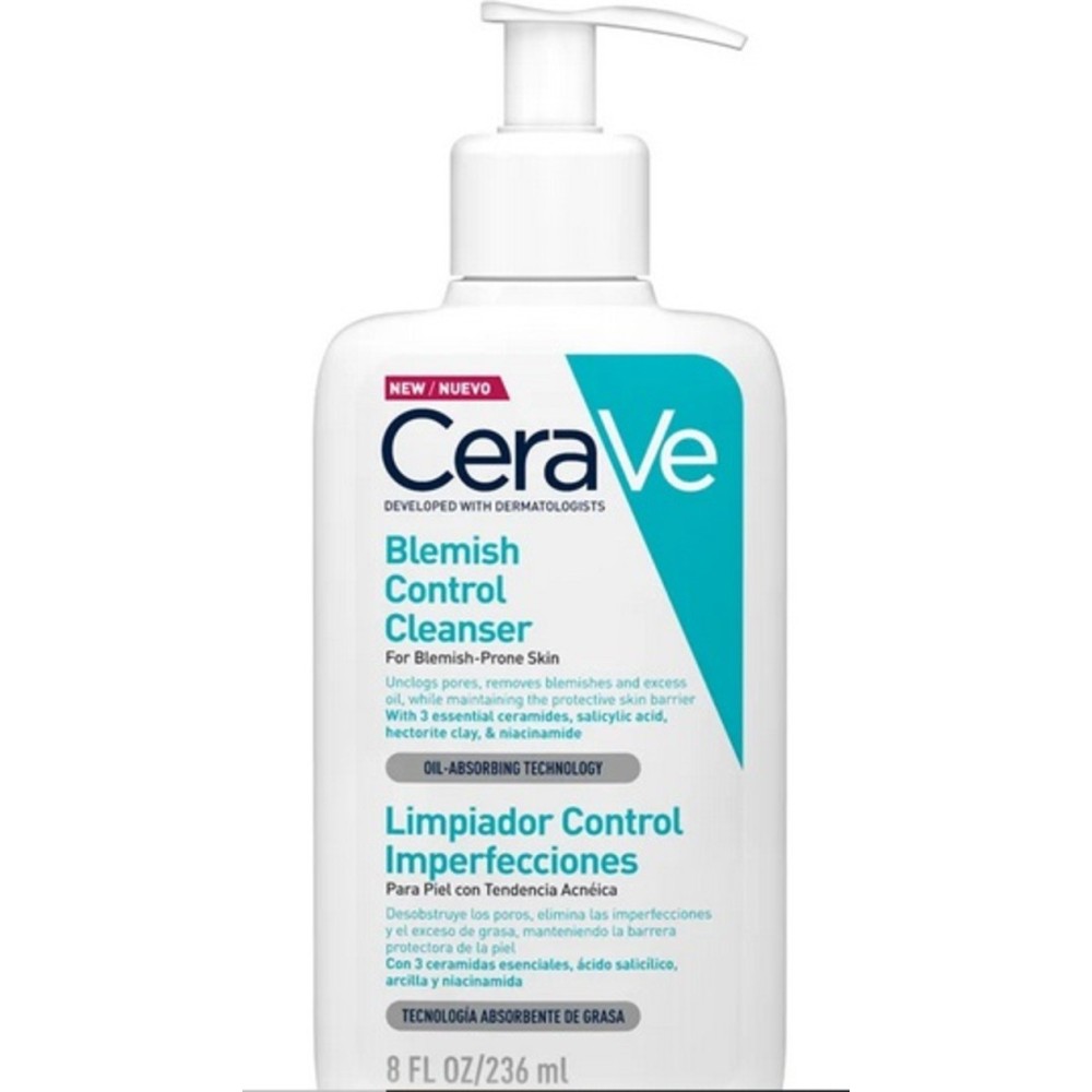Cerave Gel de Limpeza de Rosto Anti-Imperfeições 236 ml