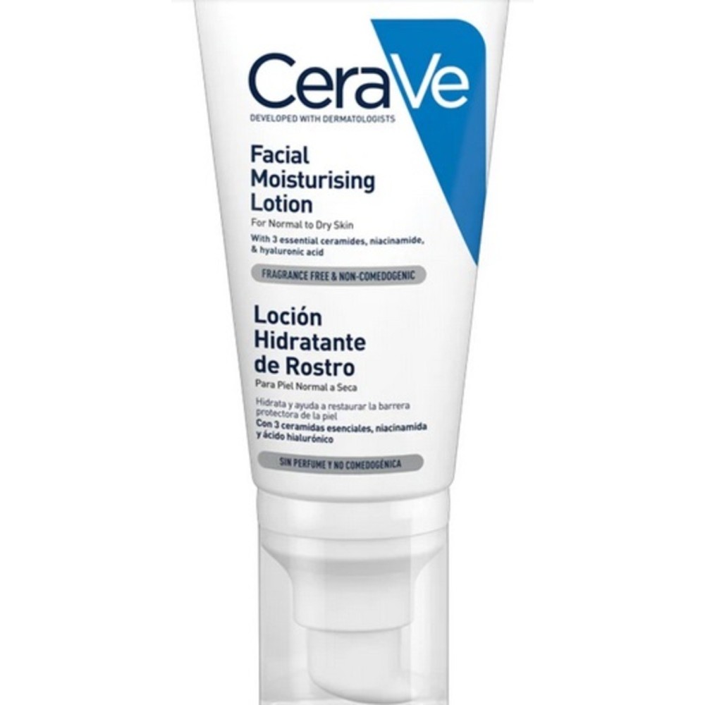 CeraVe Loção Facial Hidratante Pele Normal a Seca 52ml