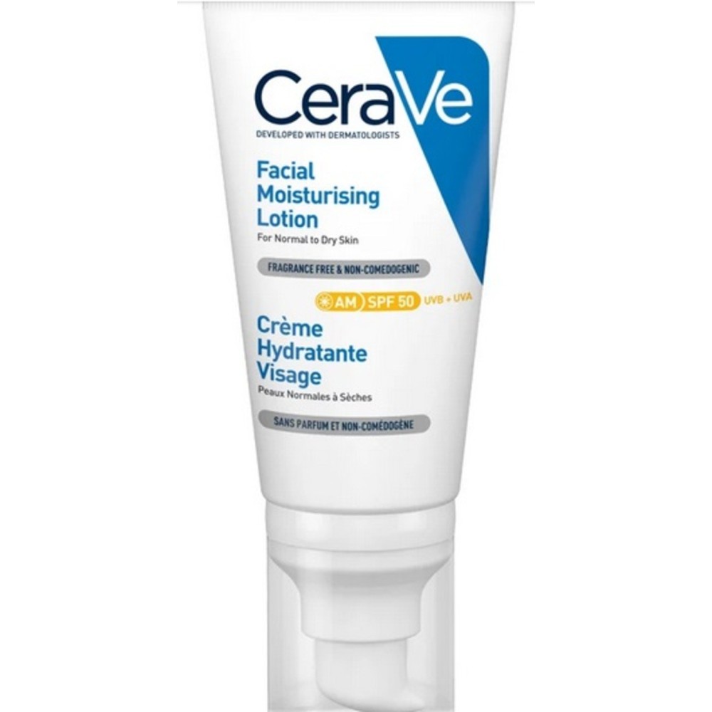 Cerave Loção Facial Hidratante SPF50