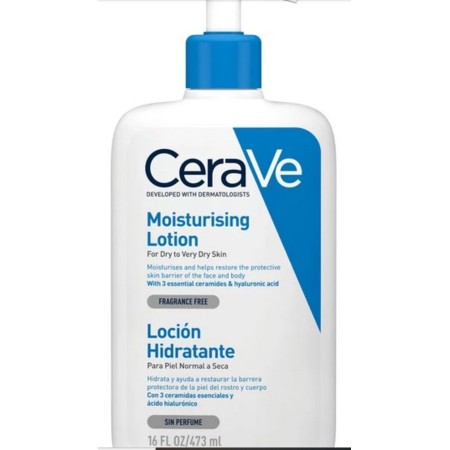 Cerave Loção Hidratante sem Perfume Pele Seca a Muito Seca 473ml