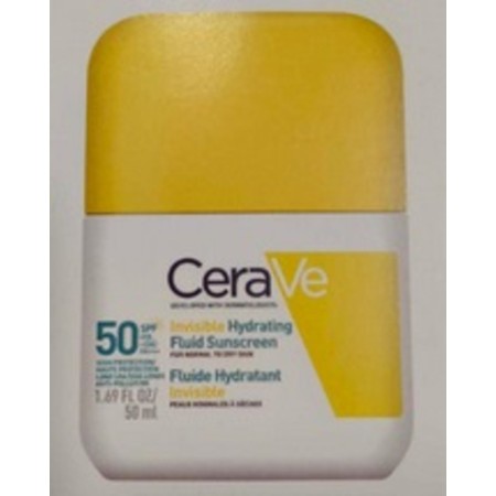 Cerave Fluido Protector Invisivel Hidratante Pele Normal a Seca SPF50