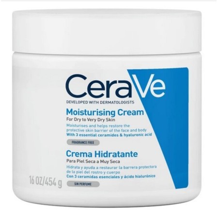 CeraVe Creme Hidratante Diário sem perfume Pele Seca a Muito Seca