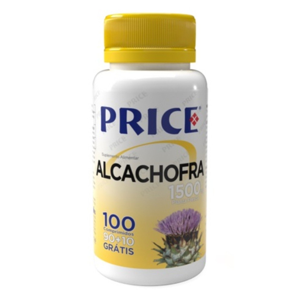 Price Alcachofra 1500 mg - 100 comprimidos