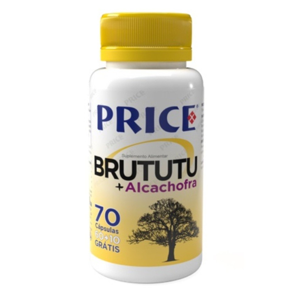 Price Brututu + Alcachofra 70 cápsulas