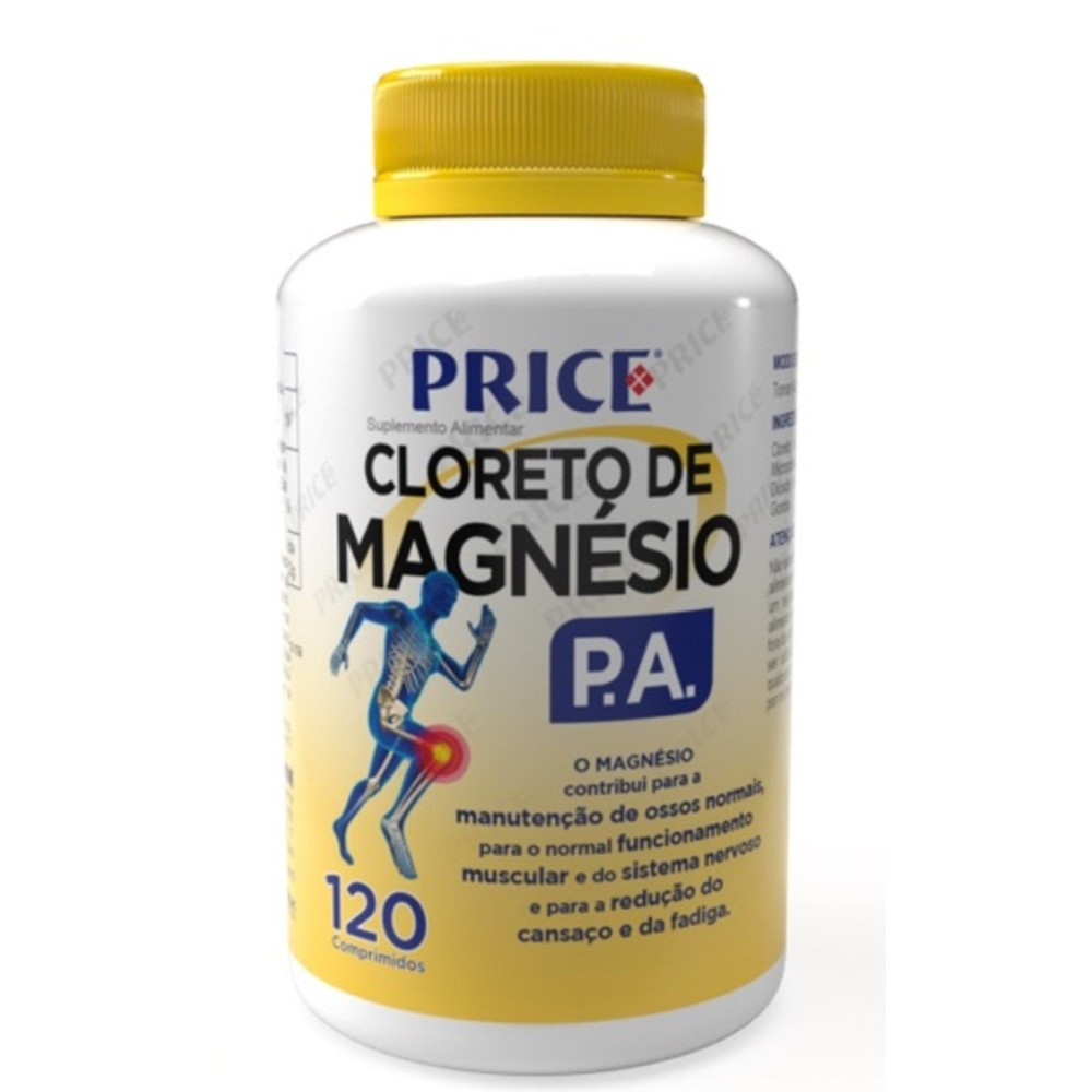 Price  Cloreto de Magnésio P.A.  120 comprimidos