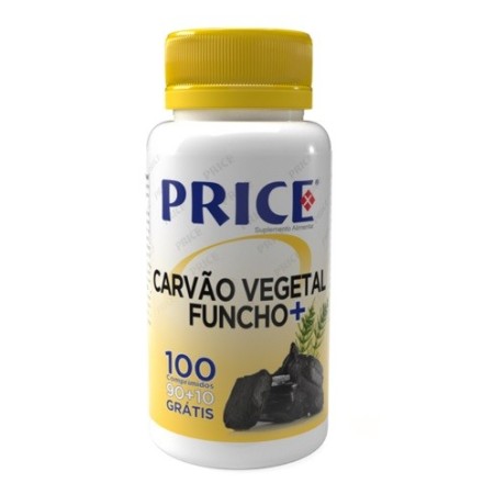 Price Carvão Vegetal + Funcho 450mg/dd - 100 comprimidos