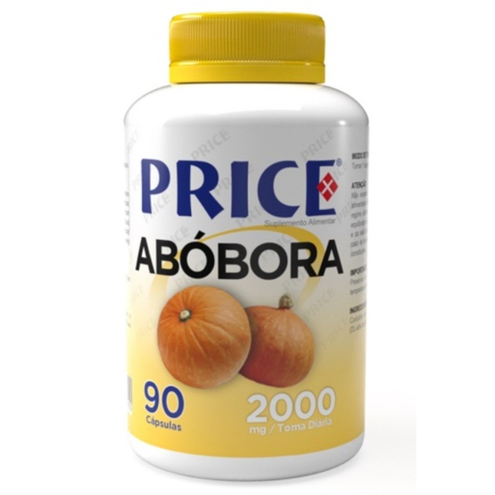 Price Abóbora 2000 mg  90 cápsulas