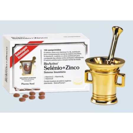 BioActivo Selénio+Zinco 60 comp
