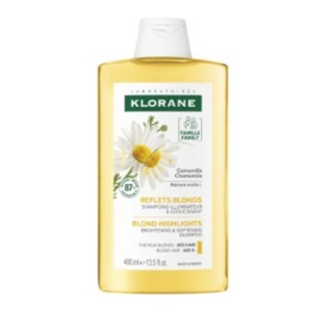 Klorane Champô de Camomila Cabelos Louros 400 ml