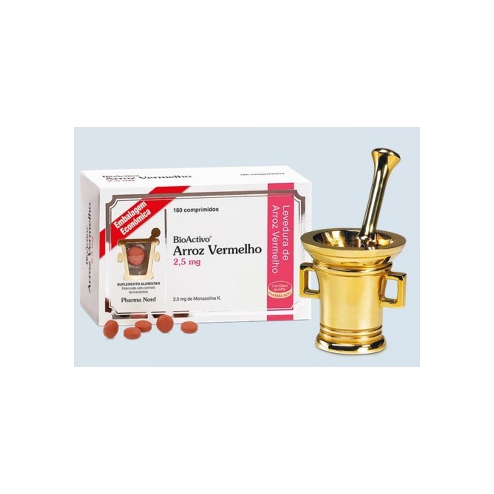 Bioactivo Arroz Vermelho 2,5 mg  180 comprimidos
