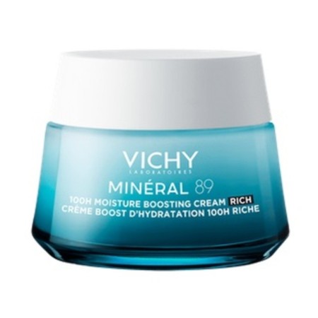 Vichy Minéral 89 Creme Boost Hidratação 100 Horas  Textura Rica  50 ml