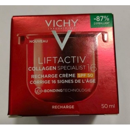 Vichy Liftactiv Colagénio Especialista 16 Creme SPF 50 Recarga  50ml
