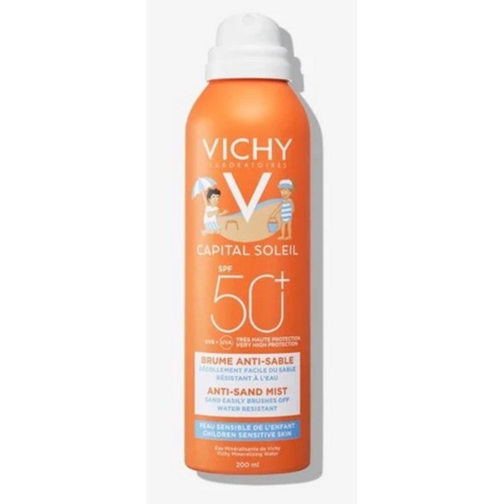 Vichy Bruma Protetora Solar Anti Areia Crianças FPS 50+ / 200 ml