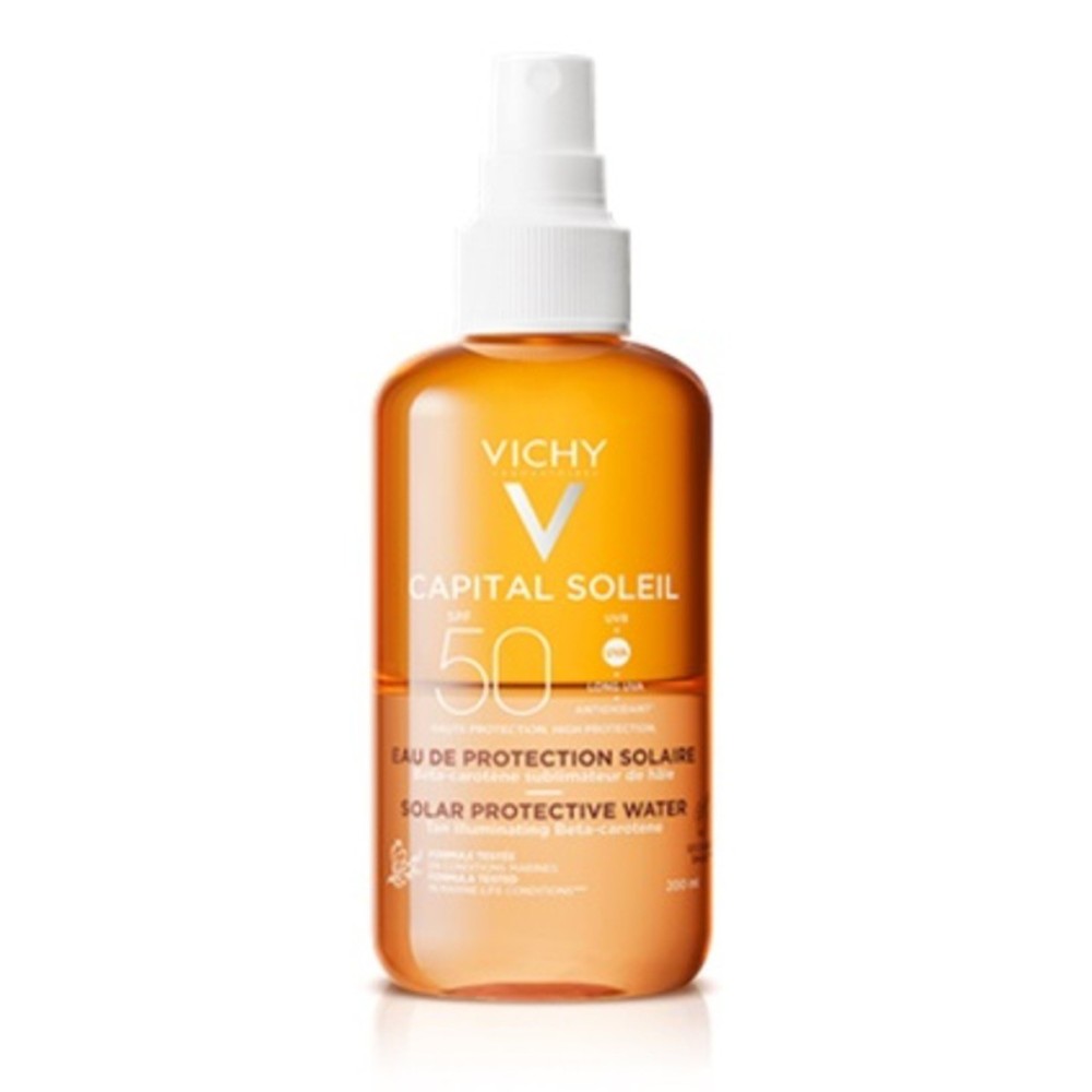 Vichy Capital Soleil Água de Proteção Solar Bronze SPF 50   200ml