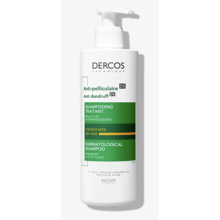 Vichy Dercos Anti-Caspa DS Champo Cabelos Secos 400ml