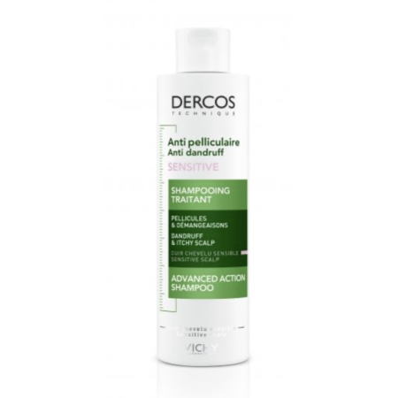 Vichy Dercos Champô Anticaspa Sensitive 200ml