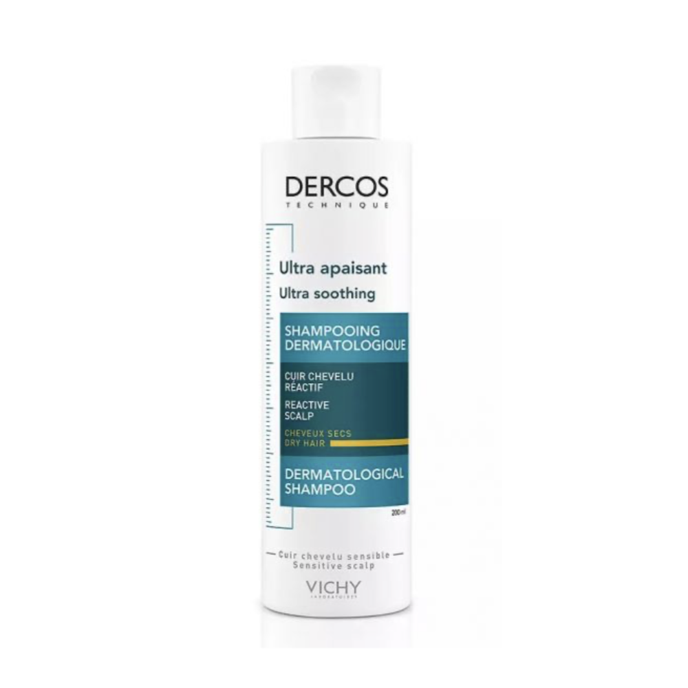 Vichy Dercos Champô Ultra Calmante Cabelos Secos 200ml