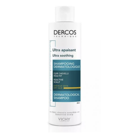 Vichy Dercos Champô Ultra Calmante Cabelos Secos 200ml