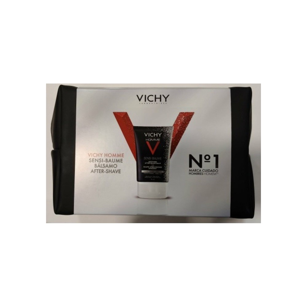 Vichy Pack After Shave Calmante Sensi Baume 75 ml + Bolsa