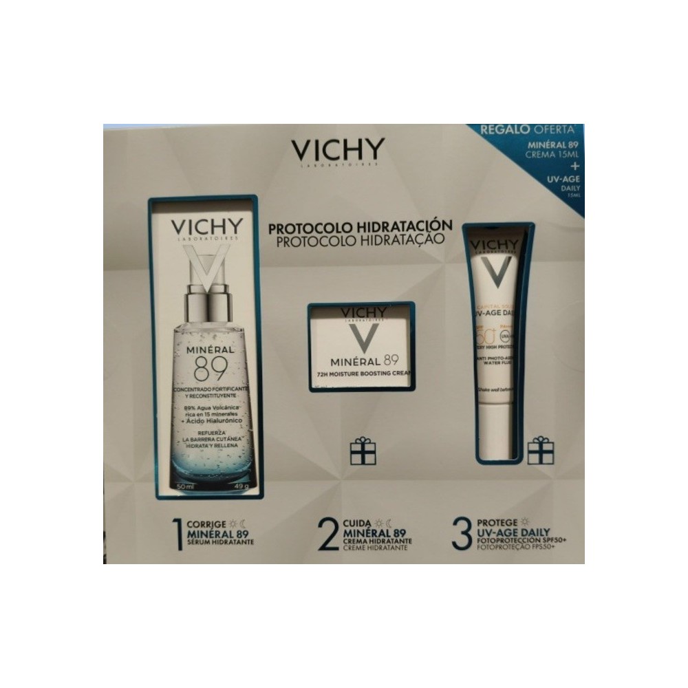 Vichy Coffret Minéral 89 Protocolo de Hidratação